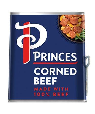 Princes Corned Beef. Made with 100% Beef. 3 x 340g