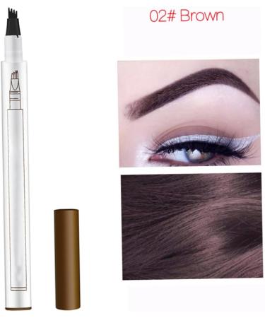 Waterproof Brow Pen Eyebrow Pen Waterproof Eyebrow Pencil for Professional Makeup Natural Brow 3pcs - Buy Online on SooperMarket.com