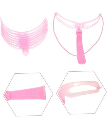 Mikinona Eyebrow Tools 3 Sets Eyebrow Aid Eyebrows Stencils Plastic Eyebrow Template Card Eyebrow Trimming Travel - Buy Online on SooperMarket.com