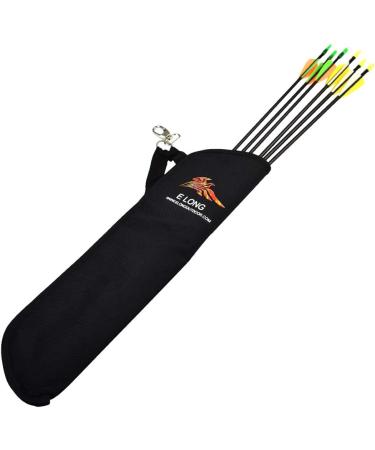 EOUS Archery Arrow Holder Quiver - Hip Waist Side Arrows Bag with Belt Clip in Black - Buy Online on SooperMarket.com
