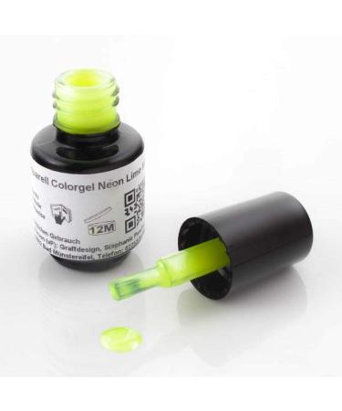 4.5 ml UV Watercolor Paint - Neon Lime Metallic