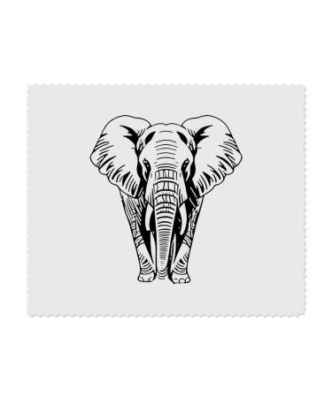 2 x Microfiber Cleaning Cloths "African Elephant" (LC00024526)