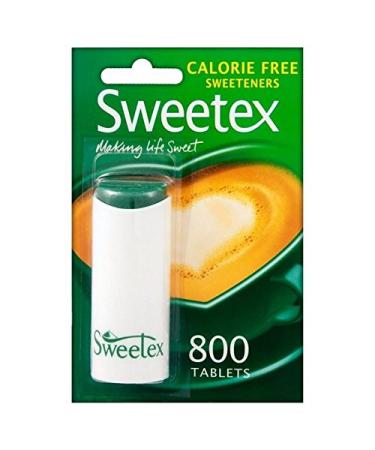 Sweetex 800 Sweetener Tablets (Pack of 6)