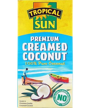 Tropical Sun Premium Creamed Coconut 200g Pack of 3