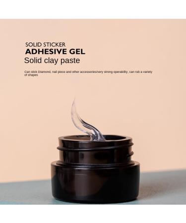 Solid Nail Glue for Press On Nails - Curv Life 15g Gel Nail Glue Kit for Acrylic Tips & Nail Strength - UV Light Cured 20G - Buy Online on SooperMarket.com