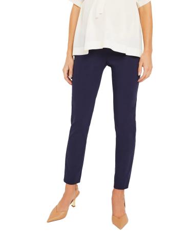 Motherhood Maternity Women's Business Casual Pants L Navy