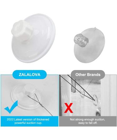 ZALALOVA Cat Window Perch Hammock Seat w/Free Blanket | Extra Large Sturdy Bed for Two Cats | Latest Screw Suction Cups | Indoor Resting Seat (White) - Buy Online on SooperMarket.com