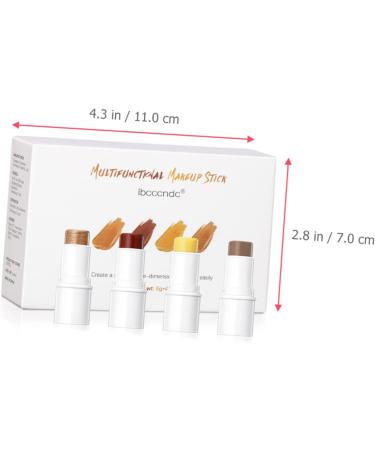 HAPINARY 1 Set Contour Stick Highlighter Stick Makeup Highlighter Stick Contour Blush Stick for Cheeks Contouring Makeup Kit Face Highlighter Contouring Stick Contour Kit for Women - Buy Online on SooperMarket.com