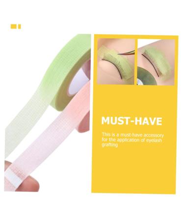 FOYTOKI 12 Rolls Lash Tape Non Woven Lash Tape Adhesive Lashes Tape Eye Skin Protective Tape Pink Tape Diy Lash Grafting Tape Makeup Stuff Eyelash Non-woven Fabric Extend - Buy Online on SooperMarket.com