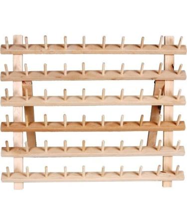 Dritz, 1 pc Wooden Thread Rack, Smooth Wood