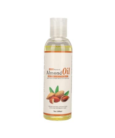 Sweet almond oil 100 ml moisturizing nourishing oil for hair and skin herbal extract carrier oil for essential oils and DIY beauty mixtures