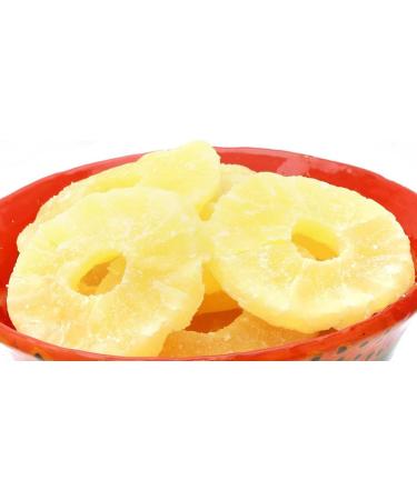 Jaiccha Ghasitaram Rakhi Gifts for Brothers Rakhi Dryfruits - Dried Pineapple 400 GMS in White Paper Pouch with Rudraksh Rakhi - Buy Online on SooperMarket.com