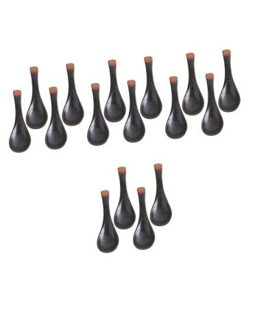 Zerodeko 16 Pcs Spoon Japanese Tools Ramen Noodles Bulk Japanese Ramen Stuffed Animal Net or Hammock Chinese Noodles Asian Noodles Japanese Food Appetizers Tableware Jajang Noodles Ceramics