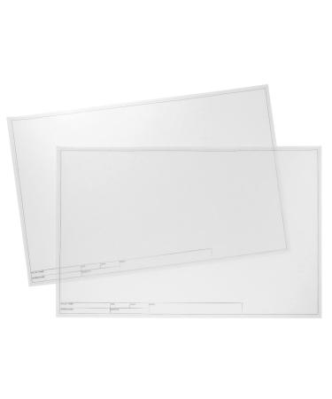 Translucent Architectural Vellum Paper  Drafting Sheets 11x17 with Engineer Title Block (20 Pieces)