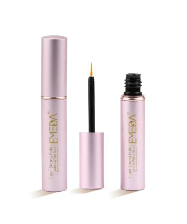 EMEDA False Eyelash Glue Super Strong Hold Clear Glue Professional Latex Free Eyelash Glue Waterproof Lash Glue Best White Strip Eyelash Adhesive Suitable for Sensitive Eyes Lash Adhesive 5ml 0.17oz 1pcs White Glue