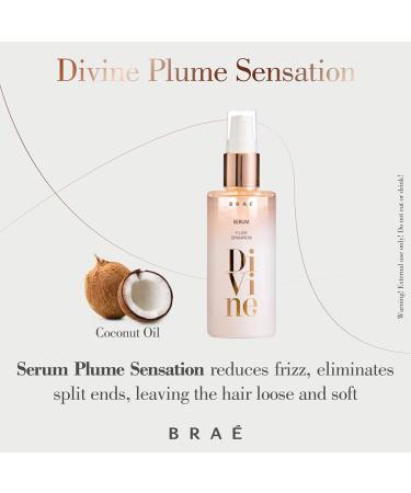 Divine Plume Sensation Anti-Frizz Hair Serum - Smooth & Silky 2.02 fl. oz - Buy Online on SooperMarket.com