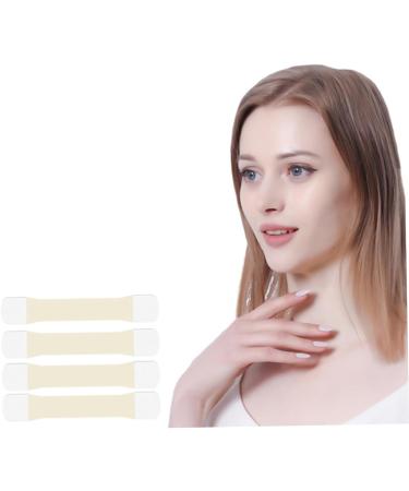 Mikinona - Neck Sticker 4pcs Neck Lift Stickers Lifting Belt Neck Skin Tightening Decal Neck Tape Swan Neck 20.5x4cm As Shown - Buy Online on SooperMarket.com