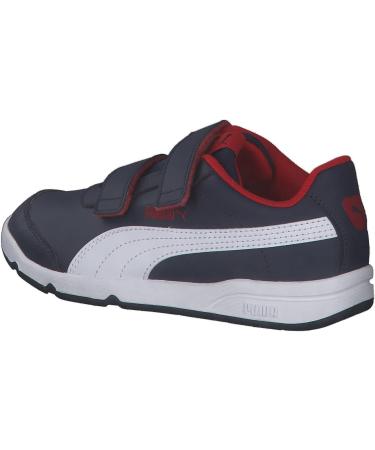 PUMA Kids Stepfleex 2 Sl Ve V Ps Trainers 4 UK Child - Peacoat/White/Scarlet - Buy Online on SooperMarket.com