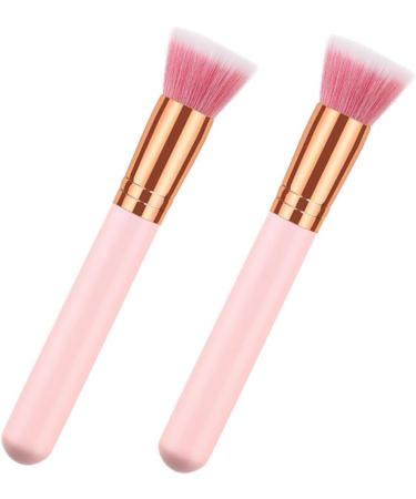 BELLIFFY 2pcs Professional Makeup Brush Makeup Application Highlighter Brush Fine Bristles Blush Brush - Buy Online on SooperMarket.com