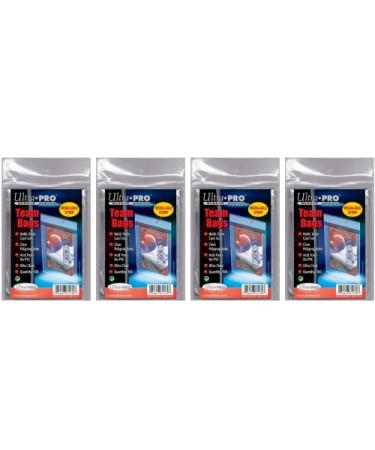 400 Ultra Pro Standard Team Bags 4 Packs of 100 New Team Set Lot Value Pack