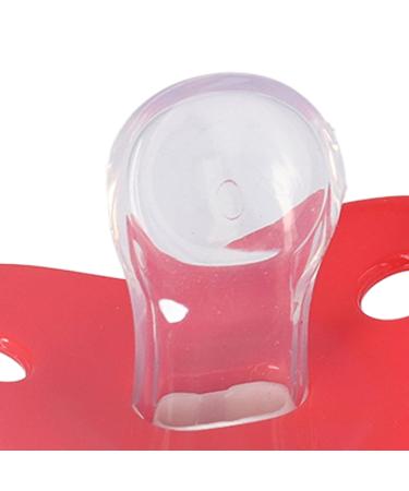 Buy Exquisite Red Silicone Bling Baby Pacifier Set | Comfortable for Sleeping | International Shipping Available - Buy Online on SooperMarket.com