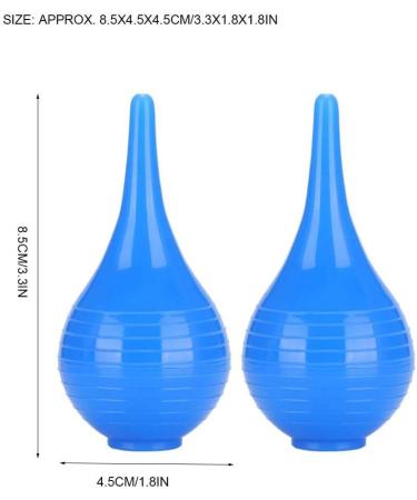 Ear Syringe Cleaner Set - 2-Piece Ear Cleaning Ball & Dust Blower Pump - 25ml Ear Care Tool for Optimal Hygiene - Buy Online on SooperMarket.com