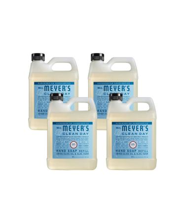 MRS. MEYER'S CLEAN DAY Hand Soap Refill Rain Water Scent 33 Fl Oz (Pack of 4)