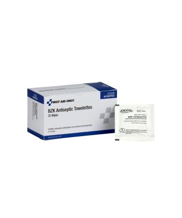 PhysiciansCare 51028 First Aid Antiseptic Towelettes 25/Box