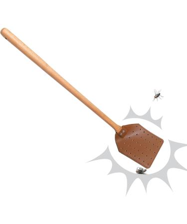Virtcooy Fly Swatter | Long Handled Fly Hunting Hand Tools Indoor Bee Swatter for Living Room Kitchen Bedroom - Buy Online on SooperMarket.com