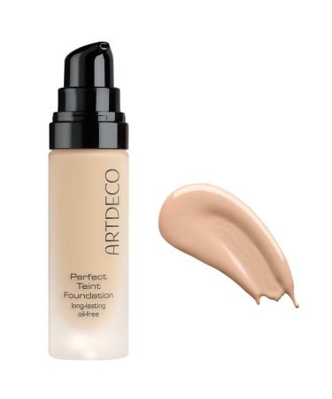 ARTDECO Perfect Teint Foundation - long-lasting liquid foundation without oil and without mask effect - 1 x 20 ml 16 - light bisque
