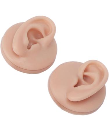 3 Pairs of Silicone Ear Models for Otoplasty & Acupuncture - Soft Flexible Jewelry Display & Piercing Practice - Buy Online on SooperMarket.com