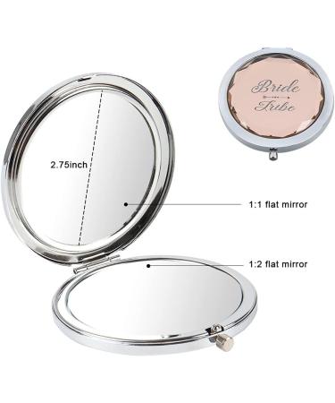 JEKUGOT Makeup Mirror - Ideal for Bachelorette Parties Bridal Showers & Bridesmaids | 6-Piece Pocket Set - Buy Online on SooperMarket.com