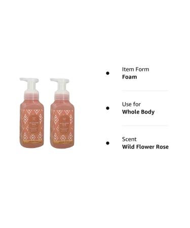 Bath & Body Works Wild Rose Hand Soap 2-Pack - 8.75oz Gentle Foaming Soap - Buy Online on SooperMarket.com