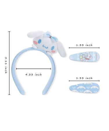 Kawaii Kitty Cat Hairband with Hair Pins - Cartoon Kitty Headband Hair Accessories for Girls - Buy Online on SooperMarket.com