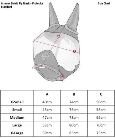 LeMieux Horse Armour Shield Pro Half Masks - Breathable Bamboo Lining - UV Protection XL Navy - Buy Online on SooperMarket.com
