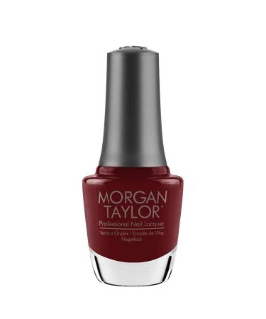 Morgan Taylor Nail Polish Red Alert 0.5 oz