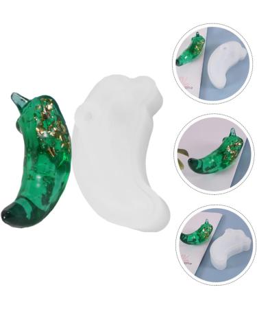 Tofficu Epoxy Resin Mold 1pc Resin Tool DIY Crafts Thanksgiving Casting Silicone for Chili Green Gel Simulate Home Pepper - Buy Online on SooperMarket.com
