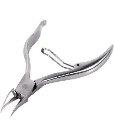 Professional Stainless Steel Cuticle Nippers for Ingrown Nails Cuticle Nippers Manicure Tools Nail Clippers Made of High Stainless Steel - Buy Online on SooperMarket.com