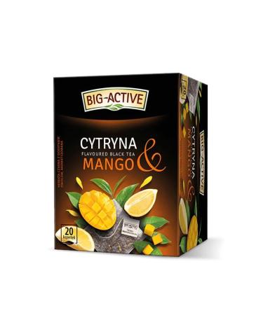 CYTRYNA I MANGO Herbata Owocowa Naturalna Polska Herbapol