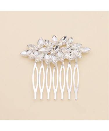 BEALIFE Delicated Gifts For Brides Elegant Wedding Hair Combs Sturdy And Durable Alloy Bride Wedding Hair Comb Made With Alloy - Buy Online on SooperMarket.com