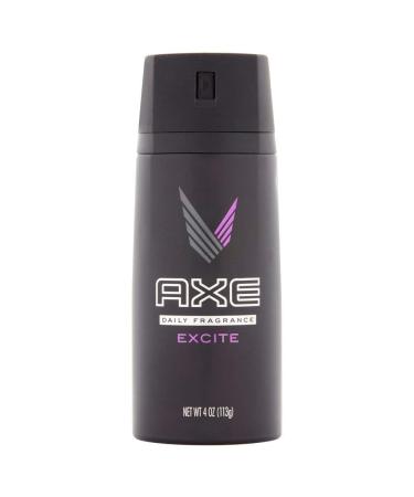 Axe Deodorant Bodyspray Excite 4 oz (Pack of 9)
