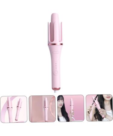 Baluue Fully Automatic Hair Curling Iron Curler Tool Hair Rollers Pink Nylon 32.50X5.50X5.50CM Pink - Buy Online on SooperMarket.com