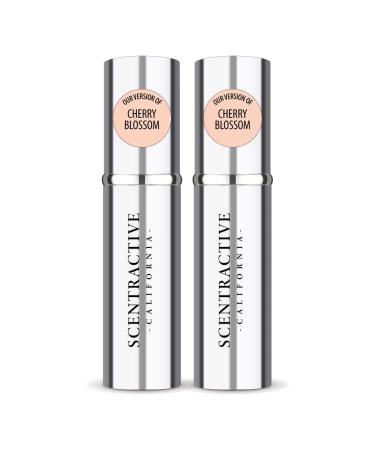 CA Perfume Impression of Emra Cherry Blossom For Women & Men Fragrance Concentrated Long Lasting Eau de Parfum Spray Refillable Glass Atomizer Bottle 0.17 Fl Oz/5ml-X2 EMRA CHERRY BLOSSOM 0.17 Fl Oz X 2