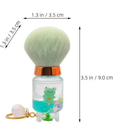 FOMIYES Powder Brush Women Blush Brush Face Makeup Brush Portable Nail Dust Brush Precision Highlighter Brush Travel Facial Makeup Blush Brush Green - Buy Online on SooperMarket.com