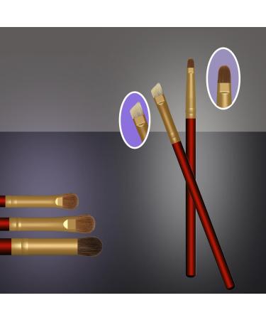 Premium OYE Goat Hair Makeup Brush Set - Luxury Gift for Birthday | Superior to Horse Hair & Synthetic Brushes - Buy Online on SooperMarket.com