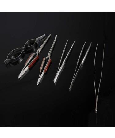 6-Piece Jewelry Tweezers Set - Self-Retardant Rust-Resistant & Wear-Resistant Tools for Jewelry Making - Buy Online on SooperMarket.com