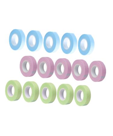 minkissy 45 Rolls Lash Tape Under Eye Foam Pads Makeup Lash With Hole Abs Eye Patch