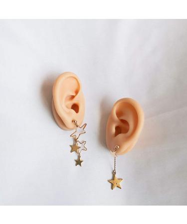Soft Silicone Ear Model Artificial Human Ear for Acupuncture Ohr Picking Practice Practice Medical Teaching Display Props Left Right 1 Pair - Buy Online on SooperMarket.com