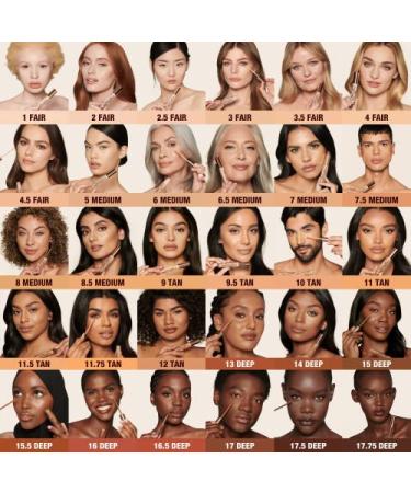 CHARLOTTE TILBURY Beautiful Skin Radiant Concealer - Shade 6.5 | Brighten & Correct Imperfections - Buy Online on SooperMarket.com