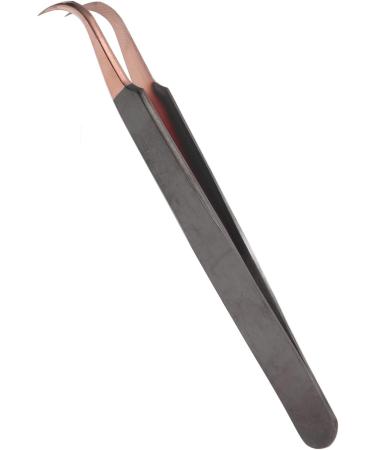 Eyelash Extension Tweezers for Women | Stainless Steel Curved Precision Tweezers for Salon Use - Buy Online on SooperMarket.com